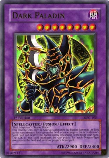 Dark Paladin (st Edition Artwork) (MFC-105) [Magician's Force]