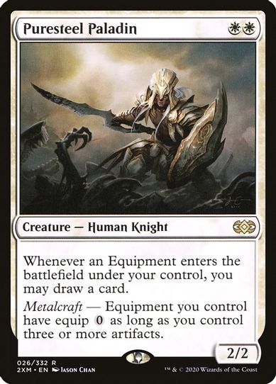 Puresteel Paladin (26) [Double Masters]