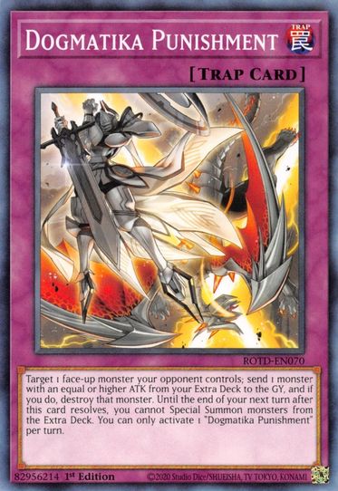 Dogmatika Punishment (ROTD-EN070) [Rise of the Duelist]