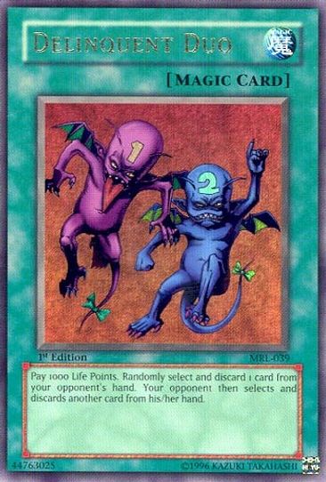 Delinquent Duo (MRL-039) [Magic Ruler]
