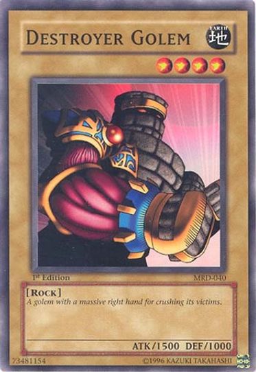 Destroyer Golem (MRD-040) [Metal Raiders]