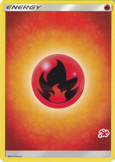Fire Energy (# Charizard Stamped) (N/A) [Battle Academy]