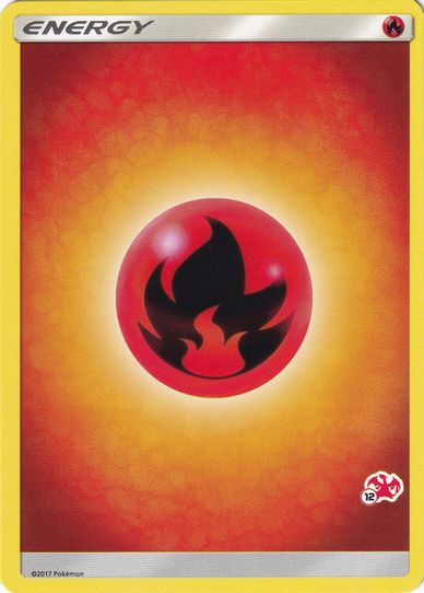 Fire Energy (# Charizard Stamped) (N/A) [Battle Academy]