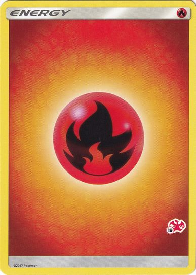 Fire Energy (# Charizard Stamped) (N/A) [Battle Academy]
