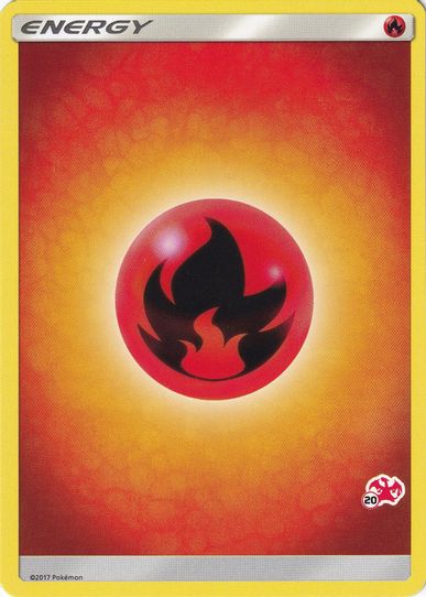 Fire Energy (# Charizard Stamped) (N/A) [Battle Academy]