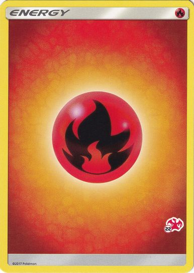 Fire Energy (# Charizard Stamped) (N/A) [Battle Academy]