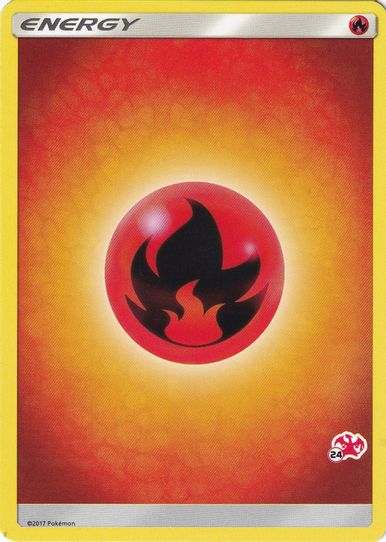 Fire Energy (# Charizard Stamped) (N/A) [Battle Academy]