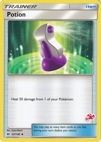 Potion (# Charizard Stamped) (127/149) [Battle Academy]