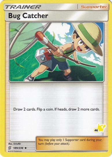 Bug Catcher (# Pikachu Stamped) (189/236) [Battle Academy]