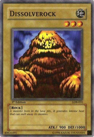 Dissolverock (LOB-031) [The Legend of Blue Eyes White Dragon]
