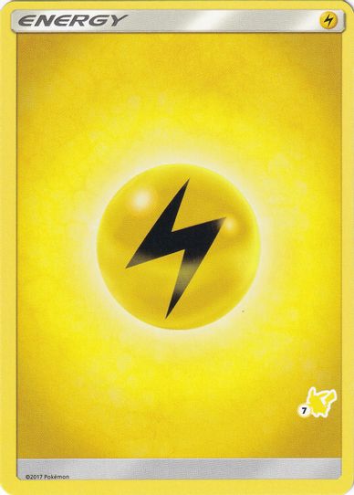Lightning Energy (# Pikachu Stamped) (N/A) [Battle Academy]