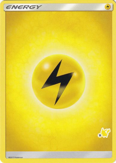 Lightning Energy (# Pikachu Stamped) (N/A) [Battle Academy]