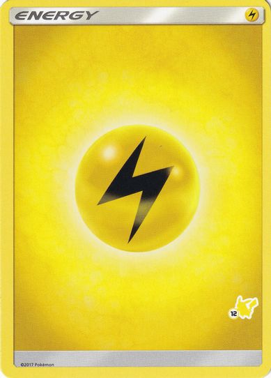 Lightning Energy (# Pikachu Stamped) (N/A) [Battle Academy]