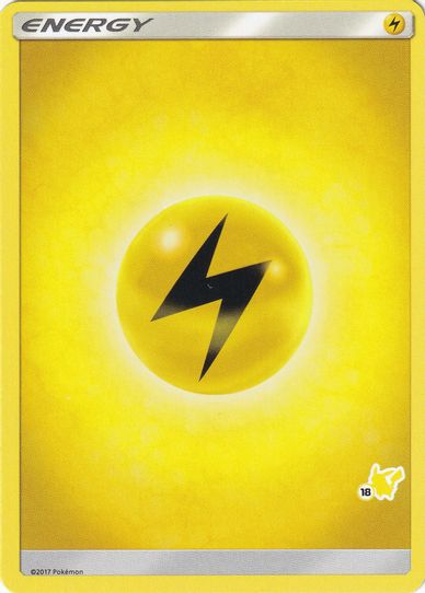 Lightning Energy (# Pikachu Stamped) (N/A) [Battle Academy]
