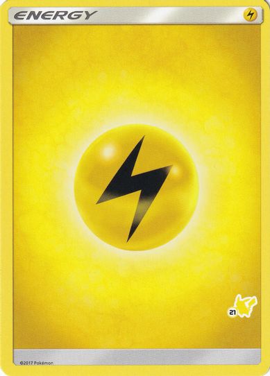 Lightning Energy (# Pikachu Stamped) (N/A) [Battle Academy]