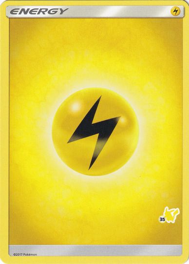 Lightning Energy (# Pikachu Stamped) (N/A) [Battle Academy]