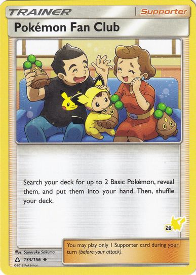 Pokemon Fan Club (# Pikachu Stamped) (133/156) [Battle Academy]