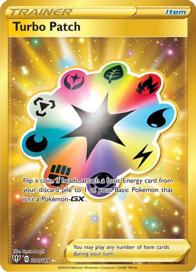 Turbo Patch (Secret) (200/189) [Sword & Shield: Darkness Ablaze]