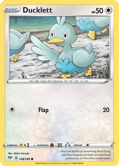 Ducklett (148/189) [Sword & Shield: Darkness Ablaze]