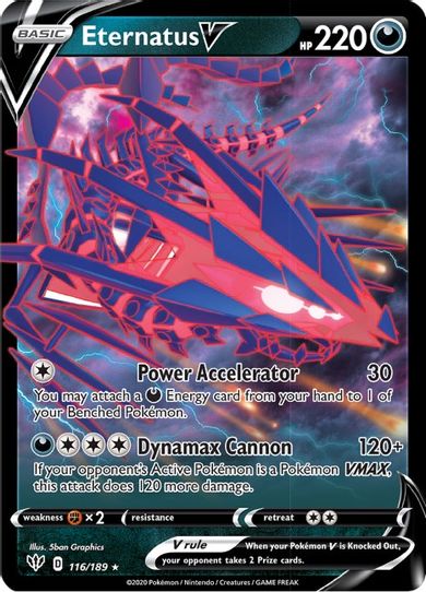 Eternatus V (116/189) [Sword & Shield: Darkness Ablaze]