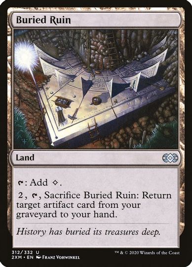 Buried Ruin (312) [Double Masters]
