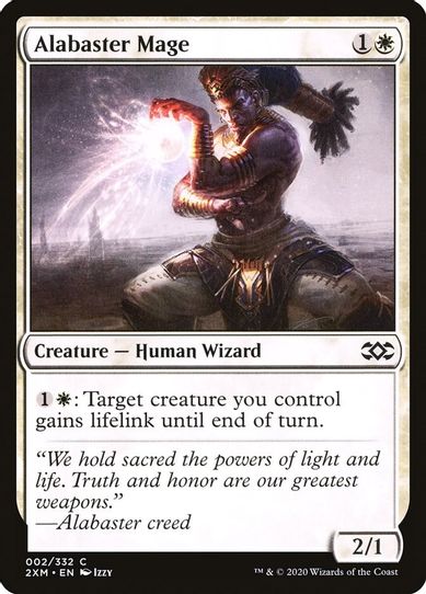 Alabaster Mage (2) [Double Masters]