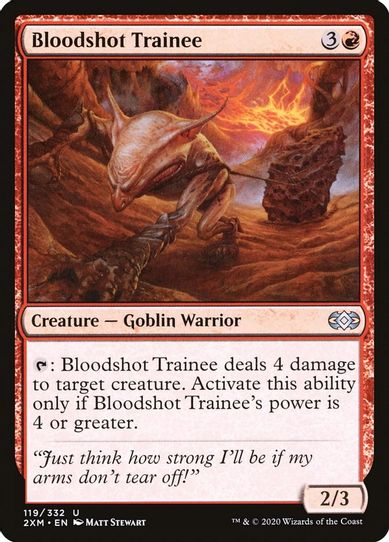Bloodshot Trainee (119) [Double Masters]
