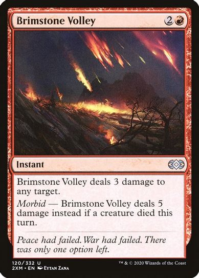 Brimstone Volley (120) [Double Masters]
