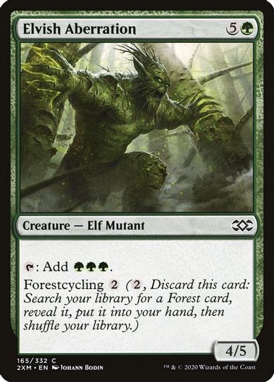 Elvish Aberration (165) [Double Masters]