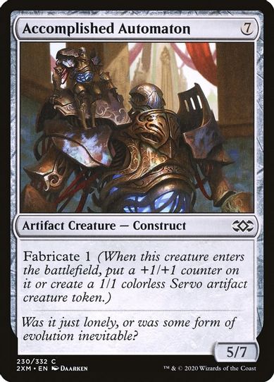 Accomplished Automaton (230) [Double Masters]