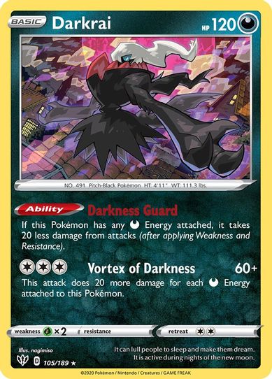 Darkrai 105/189 [Deck Exclusives]