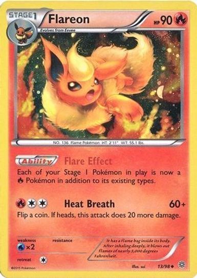 Flareon (Cosmos Holo) (13/98) [Miscellaneous Cards & Products]