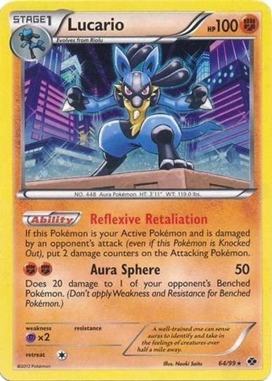 Lucario (Cosmos Holo) (64/99) [Blister Exclusives]