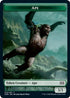 Ape // Elemental Double-sided Token [Double Masters]