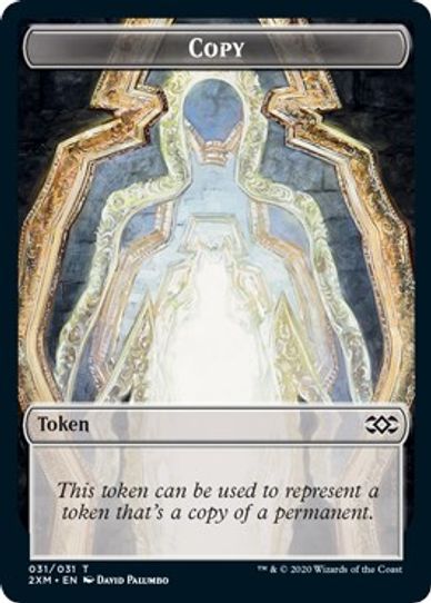 Copy // Soldier Double-sided Token [Double Masters]