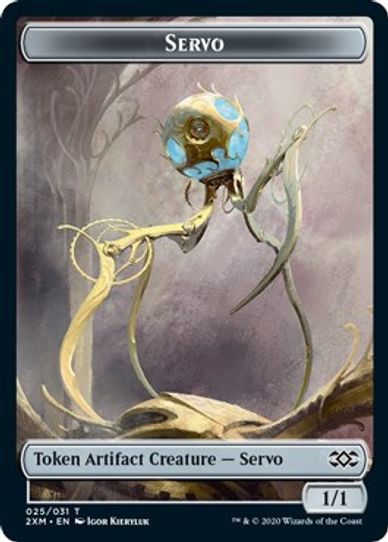 ServoShapeshifter Double-sided Token [Double Masters]