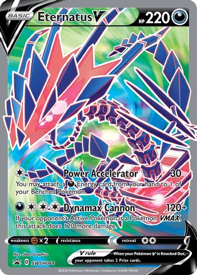 Eternatus V SWSH044 (SWSH044) [SWSH: Sword & Shield Promo Cards]