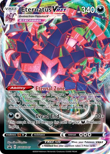 Eternatus VMAX SWSH045 (SWSH045) [SWSH: Sword & Shield Promo Cards]