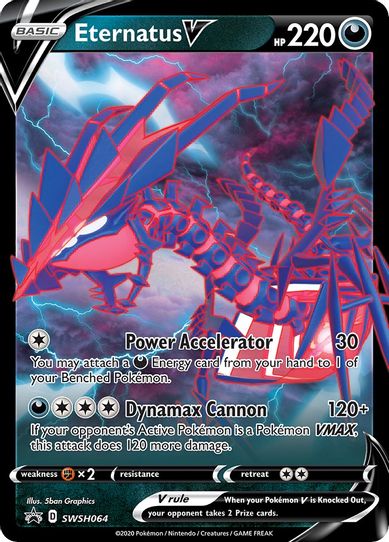 Eternatus V SWSH064 (SWSH064) [SWSH: Sword & Shield Promo Cards]