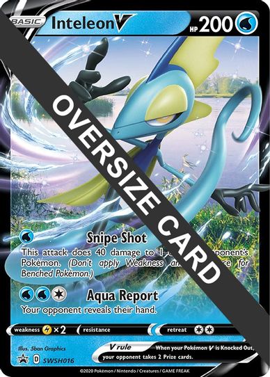 Inteleon V SWSH016 (SWSH016) [First Partner Pack Jumbo Cards]
