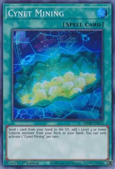 Cynet Mining (MP20-EN072) [2020 Tin of Lost Memories]