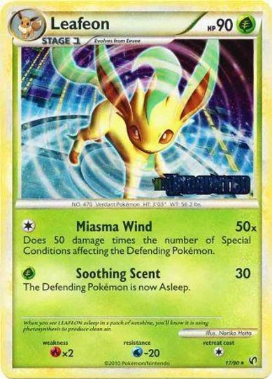 Leafeon 17/90 (Prerelease Promo) [Nintendo Promos]