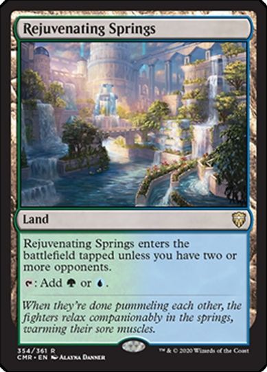 Rejuvenating Springs (354) [Commander Legends]