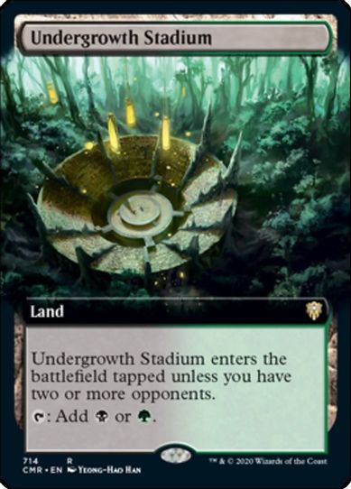 Undergrowth Stadium (Extended Art) (714) [Commander Legends]