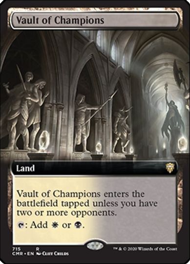 Vault of Champions (Extended Art) (715) [Commander Legends]