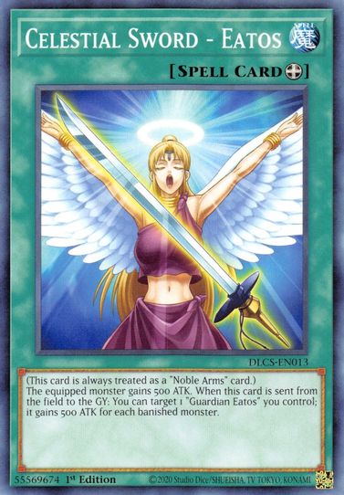 Celestial Sword - Eatos (DLCS-EN013) [Dragons of Legend: The Complete Series]