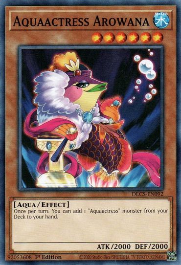 Aquaactress Arowana (DLCS-EN092) [Dragons of Legend: The Complete Series]