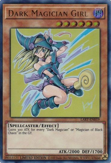 Dark Magician Girl (LART-EN019) [The Lost Art Promotion]