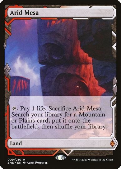 Arid Mesa (9) [Zendikar Rising Expeditions]
