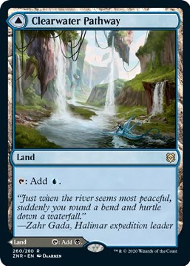 Clearwater Pathway (260) [Zendikar Rising]